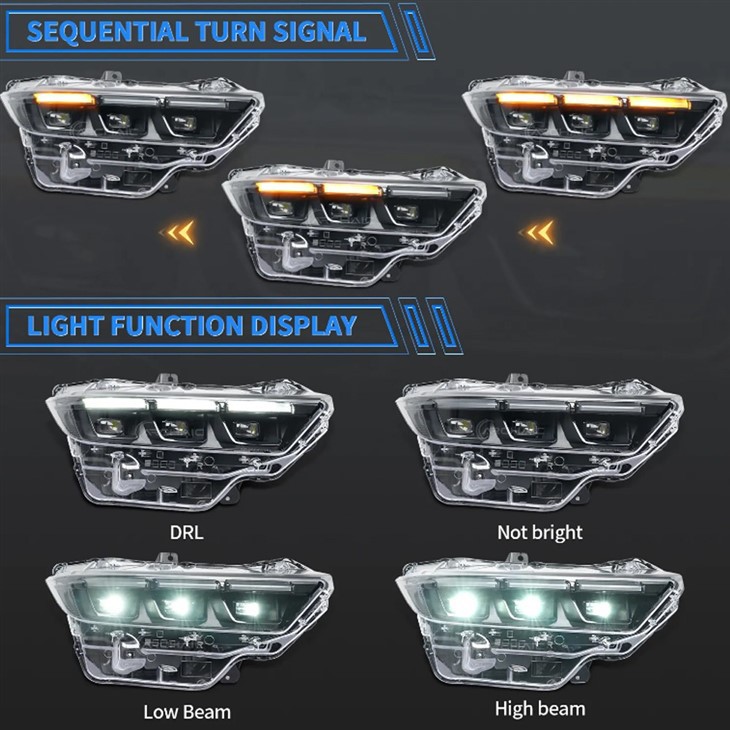 headlight for 2023 ford mustang